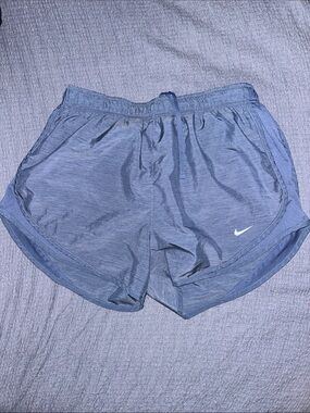 Nike Women’s Athletic Running Shorts - Light Blue